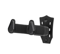 Soporte de pared con bloqueo automático para guitarra, soporte de exhibición, base de metal, soporte para guitarra, bajo, banjo, mandolina