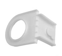 Soporte de pared con ventosa para botellas de gel de ducha, paquete de 3, 6 x 6 x 5,3 cm, capacidad de 2 kg, ganchos de polipropileno blanco para superficies lisas como vidrio, cerámica, espejo, acero