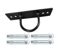 Soporte de pared, correas para colgar, soporte de cuerda de combate de acero - Percha de gancho duradero, soporte de gimnasio con alta capacidad de carga, organizador de equipo de fitness, estación de