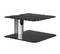 SOPORTE DE PARED DE 2 BALDAS PARA SINTONIZADORES/REPRODUCTORES HASTA 10KG APPSH02