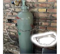 Soporte de pared de acero for cilindros de gas, estante ligero for almacenar cilindros de gas(1 Bottle(12.6 in))