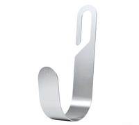 Soporte de pared de acero inoxidable para manguera de jardín y cables de alimentación, soporte colgante para espacios organizados al aire libre y taller (convencional)