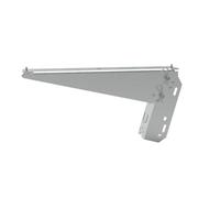Soporte de pared de aluminio para paneles fotovoltaicos, diseño de esquina ajustable e instalación solar que ahorra espacio, paréntesis de montaje solar de esquina modificable