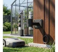 Soporte de pared de antena para Mammotion para Luba A1600 O1200 O800 Accesorios de cortacésped robótico Soporte de bloqueo rápido para uso en jardín al aire libre Negro (1 unidad)