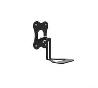 Soporte de pared de metal ForSonos 100SL, soporte de altavoz ajustable inclinable con diseño que ahorra espacio, soporte de audio para el hogar y la oficina (negro)