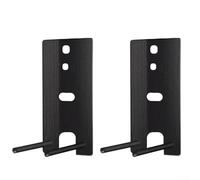 Soporte de pared de metal para altavoces Bose Lifestyle 700/650, ahorra espacio, color negro, soporte de pared con material de fijación para una suspensión estable de audio (negro)