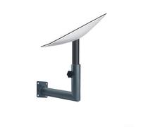 Soporte de pared de metal para plato Starlink V2 y solución de instalación fuerte para kit de Internet Starlink, instalación rápida en madera o ladrillo