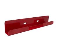 Soporte de pared de metal resistente para cubo de basura al aire libre, soporte de acero seguro y estable para soluciones de almacenamiento de cubos de basura