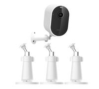 Soporte de pared de seguridad ajustable compatible con Arlo Pro, Pro 2, Pro 3, Pro 4, Arlo Pro 5, Arlo Ultra and Ultra 2, Ring Cam, Wyze Cam Pan y otros con orificio para tornillo de 1/4 pulgadas