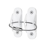 Soporte de pared de seguridad para muebles, correa antivuelco para protección de niños y mascotas, conector de pared resistente para armarios, aparadores, estantes, evita accidentes por volcar muebles