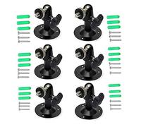 Soporte de pared de seguridad para Oculus Sensor Arlo, Arlo Pro, R Stick Up Cam cableado/batería, soporte de cámara de seguridad de metal GDQLCNXB para exteriores e interiores, rotación de 360° de 1/4