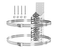 Soporte de pared del tanque de expansión: soporte de montaje de acero de servicio pesado, abrazadera de soport ajustable con diseño antideslizante, instalación de ahorro de espacio | Ideal para el si
