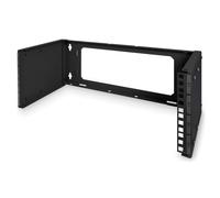 Soporte de pared Digitus para montaje 4U Negro 15 kg profundidad ajustable