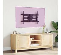 Soporte de pared extensible para pantallas de 37 a 80 pulgadas, VESA 600 x 400 mm, máx. 40 kg, inclinable 15° arriba/5° abajo, orientable 60°, extensible hasta 465 mm, acero recubierto de polvo