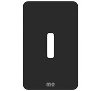 Placa de pared delgada y elegante, no adhesiva, compatible con TODOS los timbres, acabado mate, plástico plexiglás duradero, se coloca entre el timbre de la puerta y la pared, cubre agujeros y