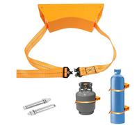 Soporte de pared for cilindro de oxígeno con correa ajustable, de plástico ABS duradero, for un almacenamiento y transporte seguros.(1.5m)