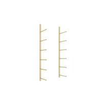 Soporte De Pared For Esterilla De Yoga Multilayer Wall Shelf Yoga Mat Storage Rack Gym Equipment Sorting Indoor Layered Design Sports Display Stand(Gold 6-layer 103CM)