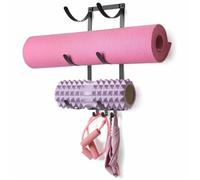 Soporte De Pared For Esterilla De Yoga Yoga Mat Holder Wall Mount Workout Organizer For Home Gym Rack