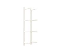 Soporte De Pared For Esterilla De Yoga Yoga Mat Storage Rack Wall Mounted Home Organizing Multi Layer Basketball Decoration(Height 105cm White)