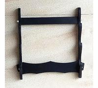 Soporte de pared for exhibición espadas samuráis, katanas, wakizashi y estándar. 3 capas MDF(4 layers of MDF)