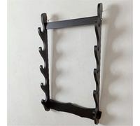 Soporte de pared for exhibición espadas samuráis, katanas, wakizashi y estándar. 3 capas MDF(5 layers of MDF)