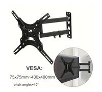 Soporte de Pared for TV Monitor LCD LED de 32-55 Pulgadas Soporte de Pared for TV Ajustable Brazo Largo Extensible