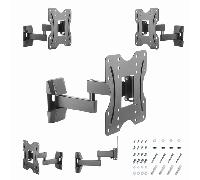 soporte de pared gembird para tv movimiento completo 23-42