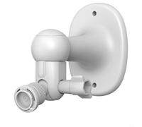 Soporte de pared giratorio de 360 grados construido para eufyCam 2C 2C Pro 2 2 Pro 3C S300 3 S330 S220 C210 con herrajes de acero inoxidable resistentes a la corrosión (blanco)