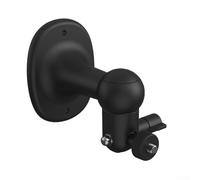 Soporte de pared giratorio de 360 grados para cámaras Blink Outdoor4 para uso en interiores y exteriores, resistente a la intemperie, solución de montaje ABS (negro)