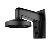 Soporte de pared Hikvision con caja de conexiones para cámaras dome negro