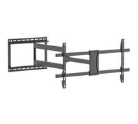 Aisens Soporte de pared WT80TSLE-419 para TV 43-80" inclinable, giratorio y nivelable 50 kg Negro