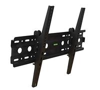 Soporte de pared inclinable para TV de 32 a 70 pulgadas, soporta VESA de hasta 600 x 400 mm, carga máxima de 75 kg, diseño que ahorra espacio, fácil instalación y ajustable