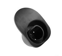 Soporte de pared inclinado para cables de carga EV tipo 2, protección contra la lluvia y el polvo, material de policarbonato que ahorra espacio, fácil instalación, barandilla de alambre seguro, 15,3 x
