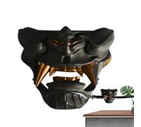 Soporte de pared Katana - Pantalla de 6 pulgadas | Resina de cobre negro - Soporte decorativo para exhibir tus katanas de forma segura, perfecto para decoración de interiores y regalos de inauguración