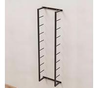 Soporte De Pared Metálico Para Esterilla De Yoga, Organizador De Rodillos De Espuma De Gran Capacidad, Estante Para Esterilla De Yoga, Soporte De Pared Para Esterilla De Yoga, Estante De Almacenamien