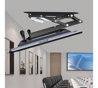Soporte de pared motorizado para TV de techo con control remoto para televisores de 32 a 70 pulgadas, retráctil, plegable, elevador eléctrico, telescópico, soporte de TV para cine en casa