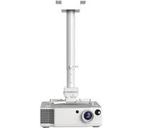 Soporte de pared multifuncional para TV, ajustable y plegable, soporte fijo que ahorra espacio, soporte fijo para TV y proyector, fácil entrada, se adapta a la mayoría de pantallas.