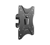 Soporte de pared negro, máx. 25 kg, 23"-42", Cabletech