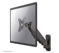 Soporte de pared Neomounts WL70-440BL11 para monitor/TV 17-32" resorte de gas giro 360° 9kg negro