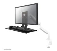 Soporte de pared - NewStar - KEYB-V200BLACK - Negro - Ergonómico - VESA 75x75mm/100x100mm