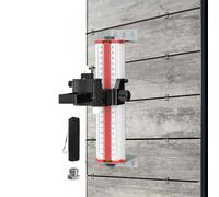 Soporte de pared nivelador - Soporte de aleación de aluminio, varilla ajustable, soporte nivelador resistente | Diseño de accesorio de nivelación duradero, soporte de montaje en pared que mejora la