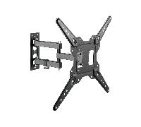 Soporte de pared orientable equip para pantalla de 23'-55' doble brazo