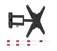 Fonestar Soporte de pared para TV STV-683N articulado 23–55 pulgadas VESA 400x400 hasta 35 kg Negro