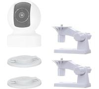 Soporte de pared OYOCAM compatible con Tapo C210 C200 y Kasa Indoor Pan EC70 KC410S pack 2 ajustable rotación 180 grados fácil instalar montaje en techo plástico resistente para una mejor ángulo visió