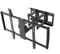 Soporte de Pared Pantallas Curvas Grandes LCD LED TV Esquina 60-100" 80kg VESA