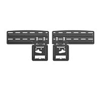 Soporte de Pared para 2021 Samsung TV 43-85 Pulgadas, Micro Gap Soporte de Pared Fijo para TV Samsung Neo QLED, QLED and Crystal UHD con Carga de 60 kg, VESA máx. 400x400 mm