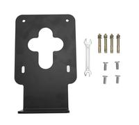 Soporte de pared para altavoces KEF LSX II, soporte de pared resistente con clips para cables, construcción robusta, ángulo ajustable, diseño que