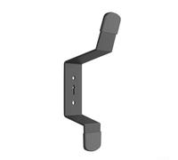 Soporte de pared para altavoces Sonos Move 1 y Move 2 - Soporte de pared de metal compacto de 180 x 37 mm, acabado negro, fácil instalación, elegante accesorio de audio para el hogar