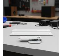 Soporte de pared para altavoz Sony SA-RS5, soporte de metal blanco, diseño oculto, 150 x 70 mm