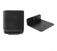 Soporte de pared para altavoz, soporte de metal con acabado negro para altavoz inalámbrico DENON HOME 400, dispositivo de transmisión de sistema de audio para el hogar